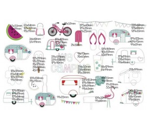 Stickdatei - Fahrrad